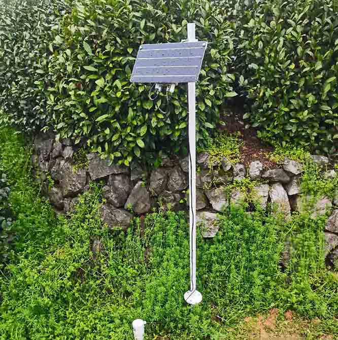 杭州西湖龍井村茶園土壤墑情監(jiān)測儀安裝